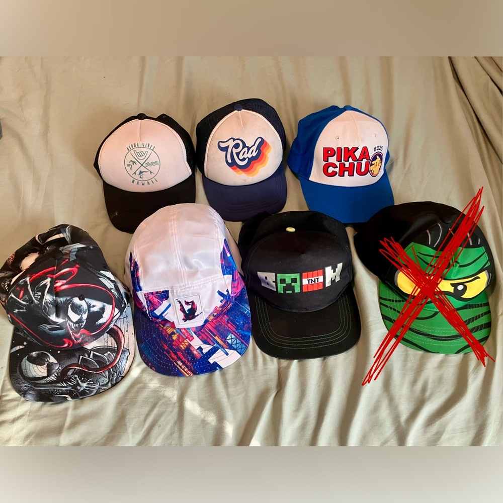 Colorful Graphic Baseball Caps Collection